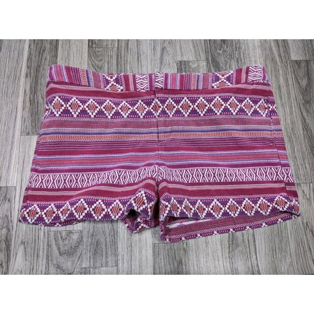 (3/$35) Merona Womens Size 14 Tribal Multicolored Shorts